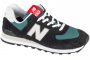 נעלי סניקרס ניו באלאנס לגברים New Balance U574MGH - שחורטורקיז