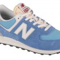 נעלי סניקרס ניו באלאנס לגברים New Balance  U574ESJ - תכלת/לבן