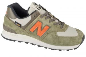 נעלי סניקרס ניו באלאנס לגברים New Balance U574SOC - ירוק/כתום
