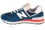 נעלי סניקרס ניו באלאנס לגברים New Balance  U574VPN - כחול/אדום/לבן