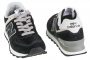 נעלי סניקרס ניו באלאנס לנשים New Balance  WL574EVB - שחור/אפור/לבן