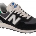 נעלי סניקרס ניו באלאנס לנשים New Balance WL574YA1 - שחור/אפור
