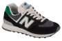 נעלי סניקרס ניו באלאנס לנשים New Balance WL574YA1 - שחור/אפור