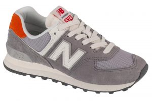 נעלי סניקרס ניו באלאנס לנשים New Balance WL574YG2 - אפור/כתום