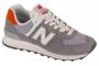 נעלי סניקרס ניו באלאנס לנשים New Balance WL574EVN - אפור/כתום