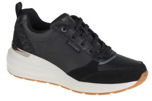 נעלי סניקרס סקצ'רס לנשים Skechers Billion-Subtle Spots - שחור/לבן