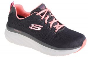 נעלי סניקרס סקצ'רס לנשים Skechers D' Lux Walker Get Oasis  - שחור/ורוד/לבן