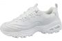 נעלי סניקרס סקצ'רס לנשים Skechers D'Lites - Fresh Start - לבן/כסף
