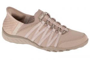 נעלי הליכה סקצ'רס לנשים Skechers Breathe Easy - Roll With Me - ורוד בהיר