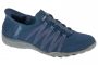 נעלי הליכה סקצ'רס לנשים Skechers Breathe Easy - Roll With Me - כחול/אפור