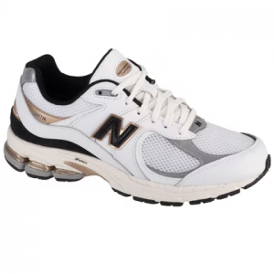 נעלי סניקרס ניו באלאנס לגברים New Balance M2002 - לבן/שחור