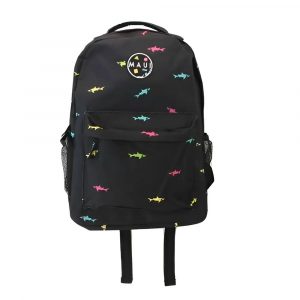תיק מאוואי לנשים MAUI COLORFUL SHARK - שחור