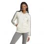 סווטשירט אדידס לנשים Adidas Essentials 3-Stripes W Hoodie - בז'