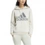 סווטשירט אדידס לנשים Adidas Essentials Big Logo W Hoodie - לבן/כסף