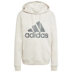 סווטשירט אדידס לנשים Adidas Essentials Big Logo W Hoodie - לבן/כסף