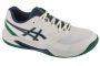 נעלי טניס אסיקס לגברים Asics  Gel-Dedicate 8  - לבן/ירוק
