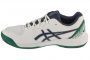 נעלי טניס אסיקס לגברים Asics  Gel-Dedicate 8  - לבן/ירוק