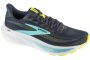 נעלי ריצה ברוקס לגברים Brooks Ghost 17 - כחול/צהוב