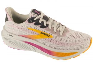 נעלי ריצה ברוקס לנשים Brooks Ghost 17 - אפור בהיר/צבעוני