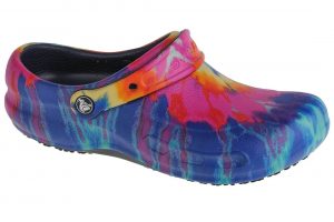 נעליים שטוחות קרוקס לגברים Crocs  Bistro Graphic Clog  - צבעוני