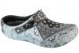 נעליים שטוחות קרוקס לגברים Crocs  Bistro Graphic Clog  - שחור/לבן/אפור