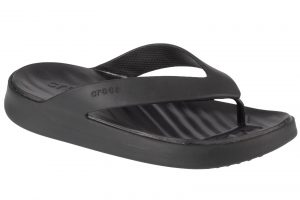 נעליים שטוחות קרוקס לנשים Crocs  Getaway Flip W  - שחור