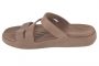 נעליים שטוחות קרוקס לנשים Crocs Getaway Strappy Sandal W - חום