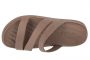 נעליים שטוחות קרוקס לנשים Crocs Getaway Strappy Sandal W - חום