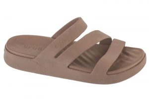 נעליים שטוחות קרוקס לנשים Crocs Getaway Strappy Sandal W - חום