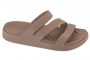 נעליים שטוחות קרוקס לנשים Crocs Getaway Strappy Sandal W - חום