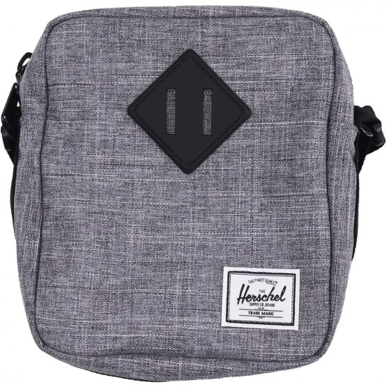 תיק Herschel לגברים Herschel  Heritage Crossbody - אפור/שחור