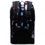 תיק Herschel לנשים Herschel Little America - שחור פרחוני