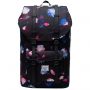 תיק Herschel לנשים Herschel Little America - שחור פרחוני