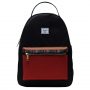 תיק Herschel לנשים Herschel  Nova Mid  - שחור/אדום