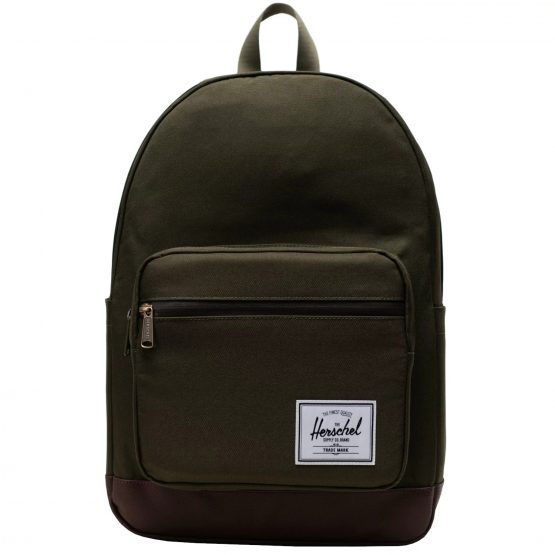 תיק Herschel לגברים Herschel  Pop Quiz Backpack  - ירוק כהה