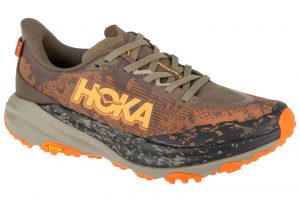 נעלי ריצה הוקה לגברים Hoka One One Speedgoat 6 - חום/כתום