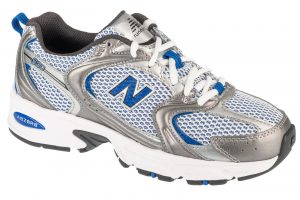 נעלי קז'ואל ניו באלאנס לגברים New Balance  U530ADE - כסף/כחול