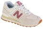 נעלי סניקרס ניו באלאנס לנשים New Balance  WL574QC2 - בז'/צבעוני
