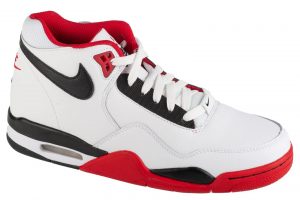 נעלי סניקרס נייק לגברים Nike Air Flight Legacy - לבן/אדום
