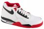 נעלי סניקרס נייק לגברים Nike Air Flight Legacy - לבן/אדום