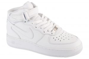 נעלי סניקרס נייק לנשים Nike Air Force 1 '07 Mid - לבן