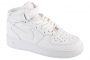 נעלי סניקרס נייק לנשים Nike Air Force 1 '07 Mid - לבן