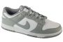 נעלי סניקרס נייק לגברים Nike Dunk Low Retro - לבן/אפור