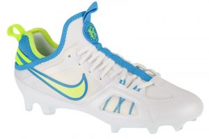 נעלי אימון נייק לגברים Nike Huarache 9 Varsity LAX SE FG - לבן/תכלת