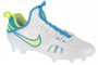 נעלי אימון נייק לגברים Nike Huarache 9 Varsity LAX SE FG - לבן/תכלת