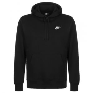 סווטשירט נייק לגברים Nike  NSW Club - שחור