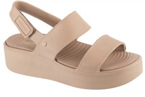 סנדלים סקצ'רס לנשים Skechers Arch Fit Upbeat Sunrise - בז'