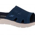כפכפי סקצ'רס לנשים Skechers  Go Walk Flex Sandal - Elation - כחול נייבי