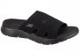 כפכפי סקצ'רס לנשים Skechers  Go Walk Flex Sandal - Elation - שחור מלא
