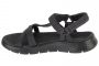 סנדלים סקצ'רס לנשים Skechers  Go Walk Flex Sandal - Sublime - שחור